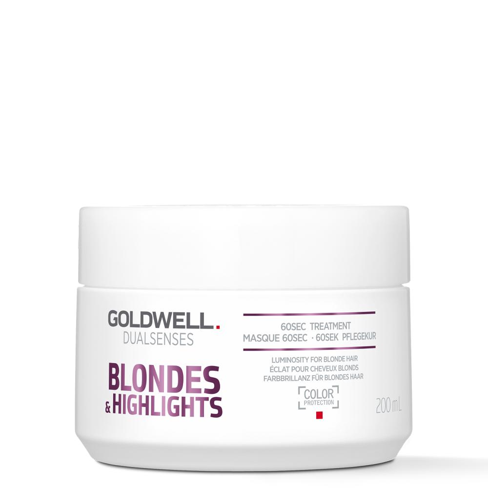 lookfantastic Goldwell Dualsenses Blonde and Highlights Anti-Yellow 60Sec Treatment 200ml