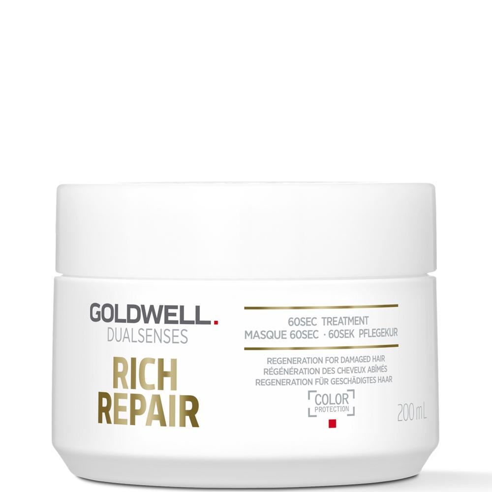 lookfantastic Goldwell Dualsenses Rich Repair Restoring 60Sec Treatment 200ml