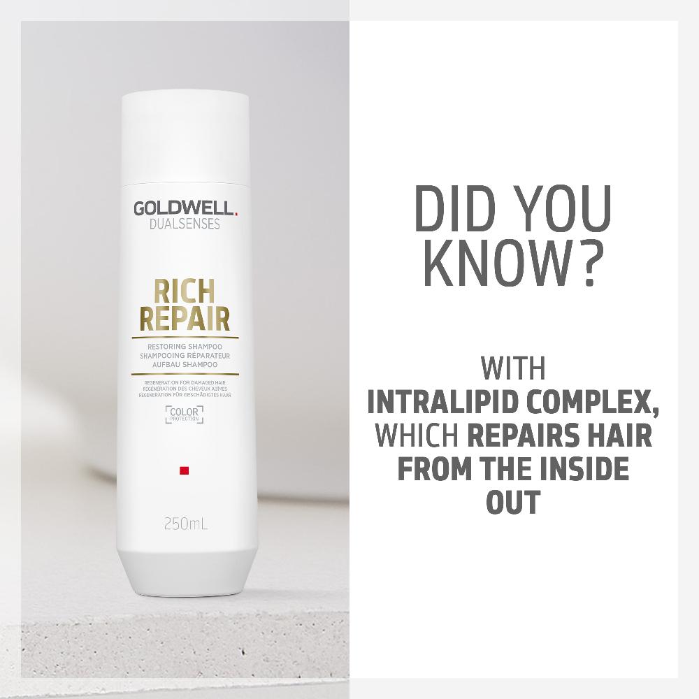 Lookfantastic Goldwell Dualsenses Rich Repair Restoring Shampoo 250ml