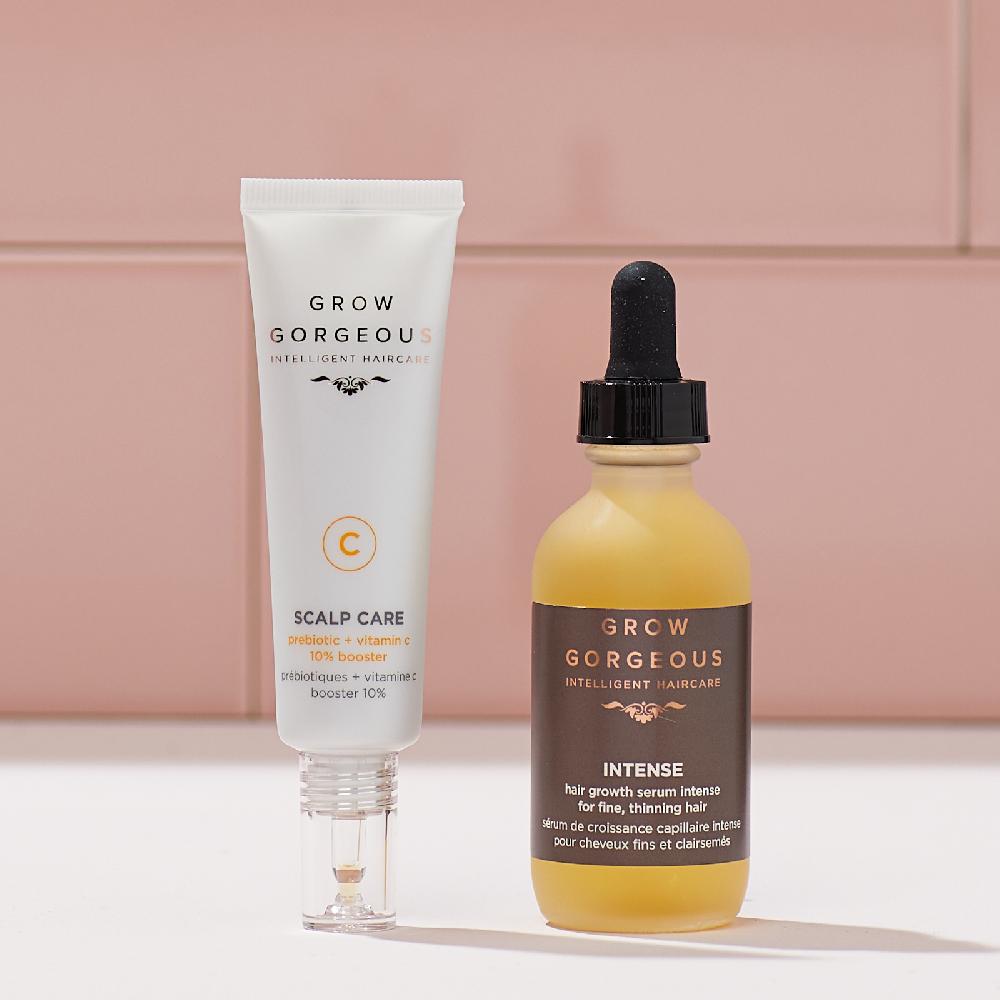 lookfantastic Grow Gorgeous Intense Serum and Vitamin C Booster Bundle