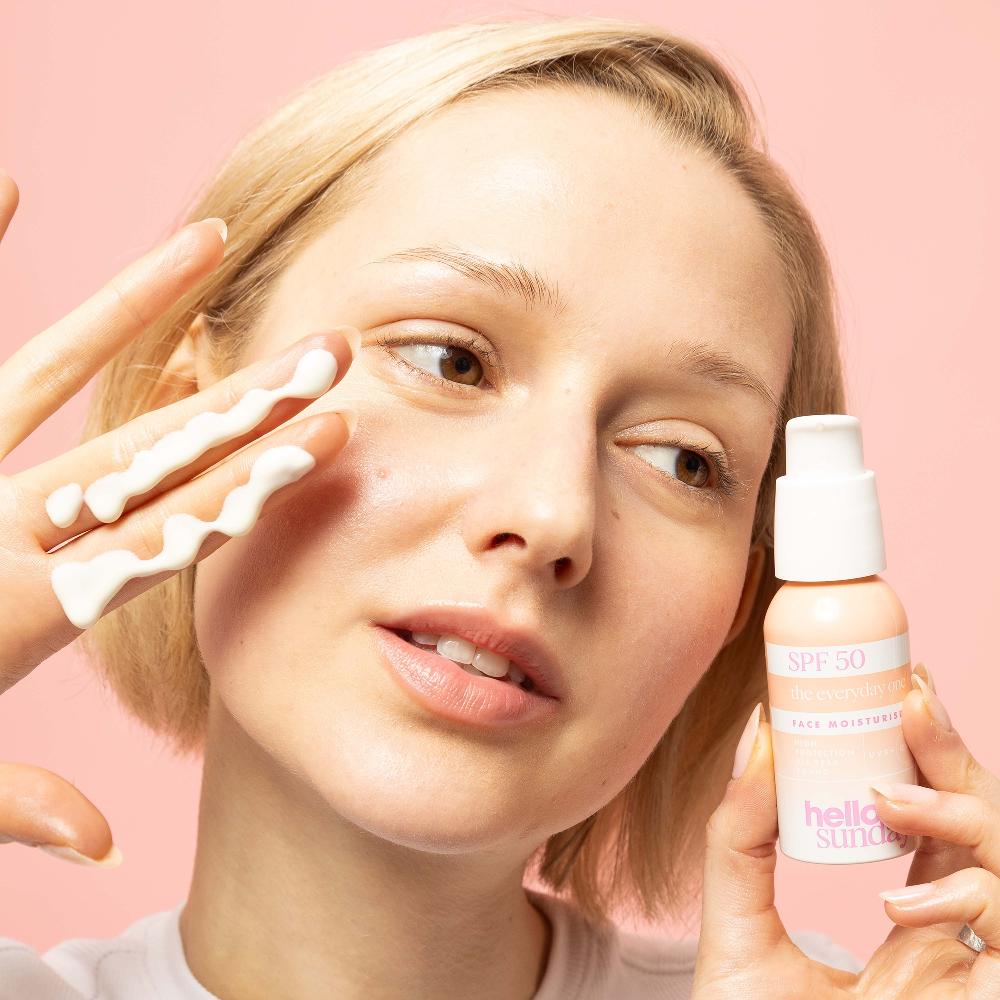 Lookfantastic Hello Sunday The Everyday One Face Moisturiser With Hyaluronic Acid SPF50 50ml