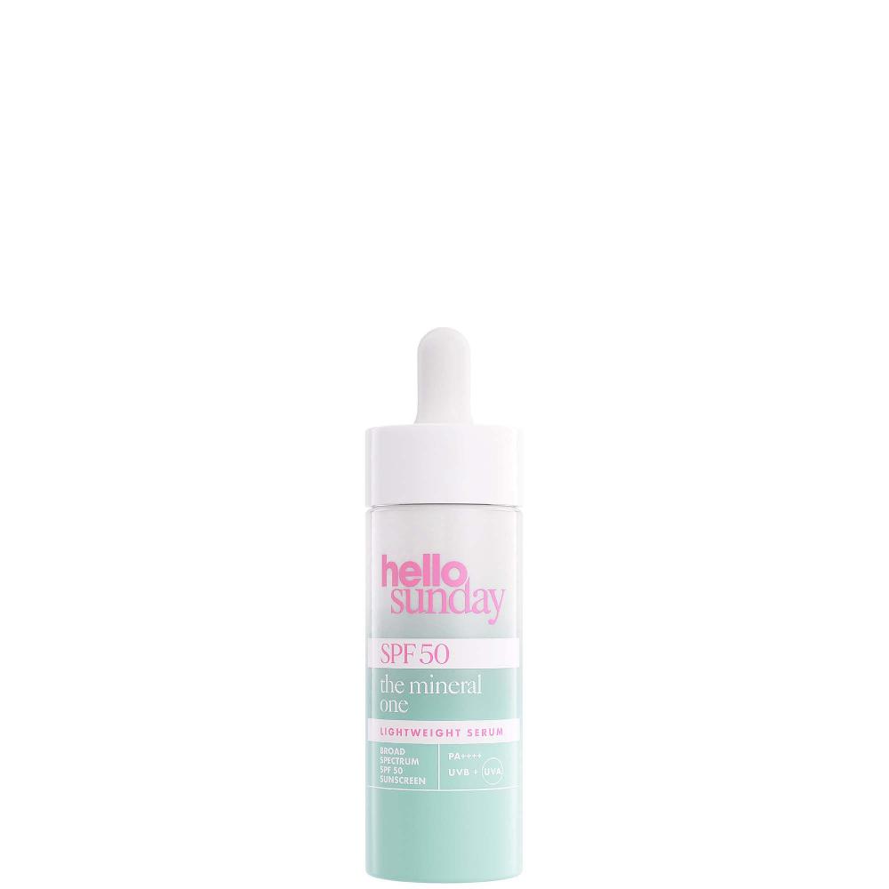 lookfantastic Hello Sunday The Mineral One Lightweight Serum with Hyaluronic Acid SPF50 30ml