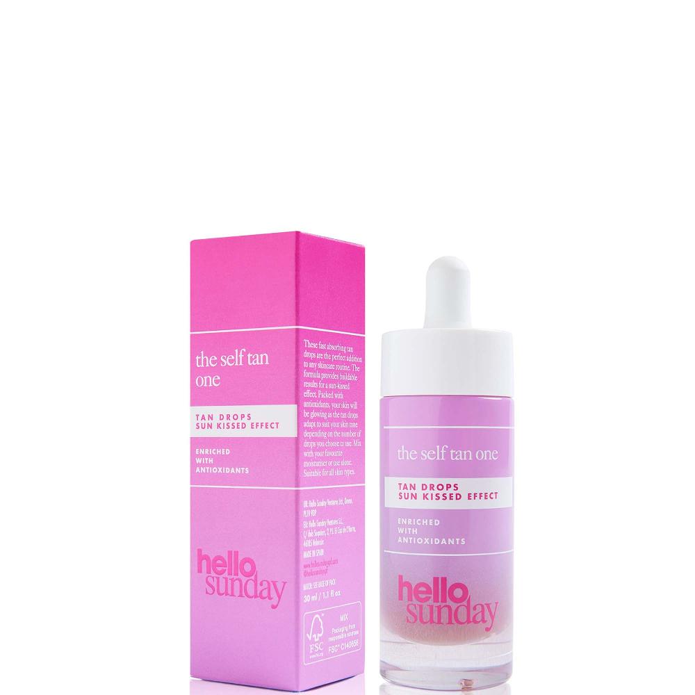 Lookfantastic Hello Sunday The Self Tan One Tanning Drops With Vitamin C 30ml