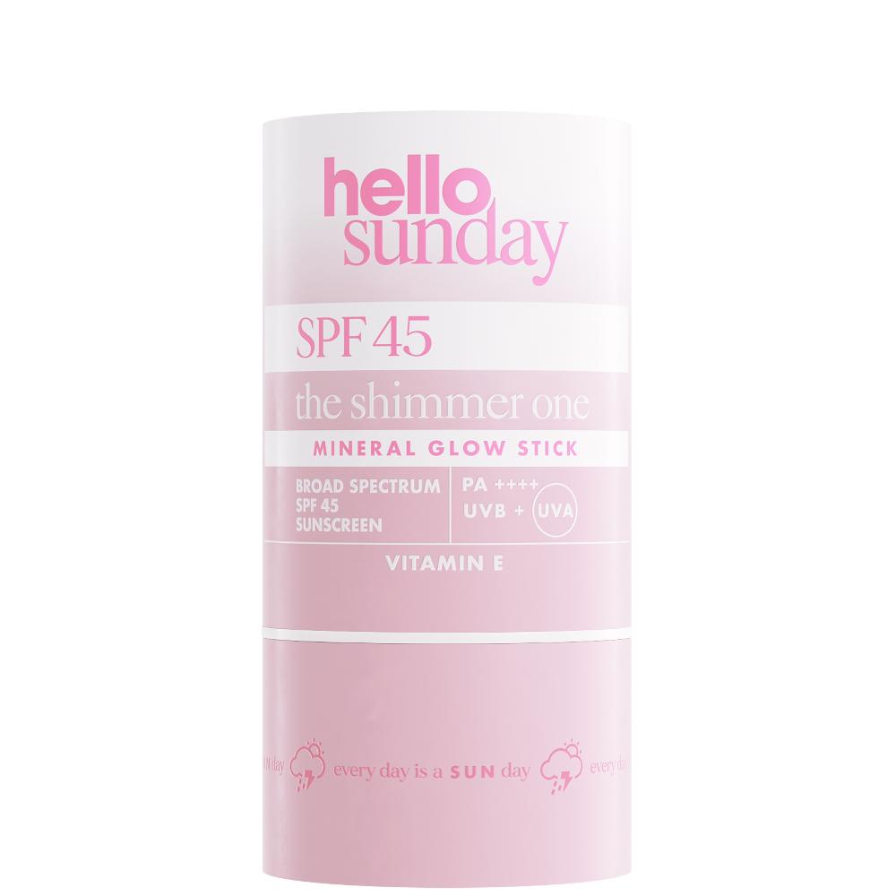 lookfantastic Hello Sunday The Shimmer One Mineral Glow Stick SPF45 20g