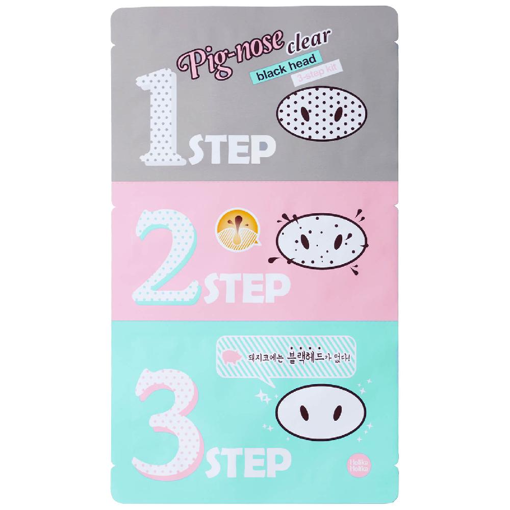 lookfantastic Holika Holika Pig Nose Clear Blackhead 3-Step Kit