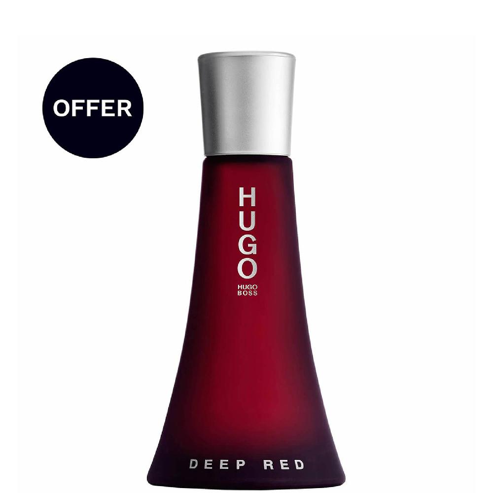 lookfantastic Hugo Boss Deep Red für sie Eau de Parfum 90 ml