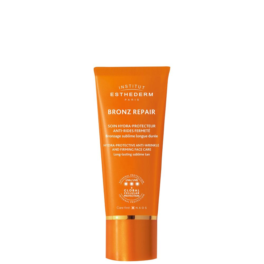 lookfantastic Institut Esthederm Bronz Repair Wrinkles' Smoothing and Firming UVA/UVB Face Cream with Strong Sun Protection 50ml