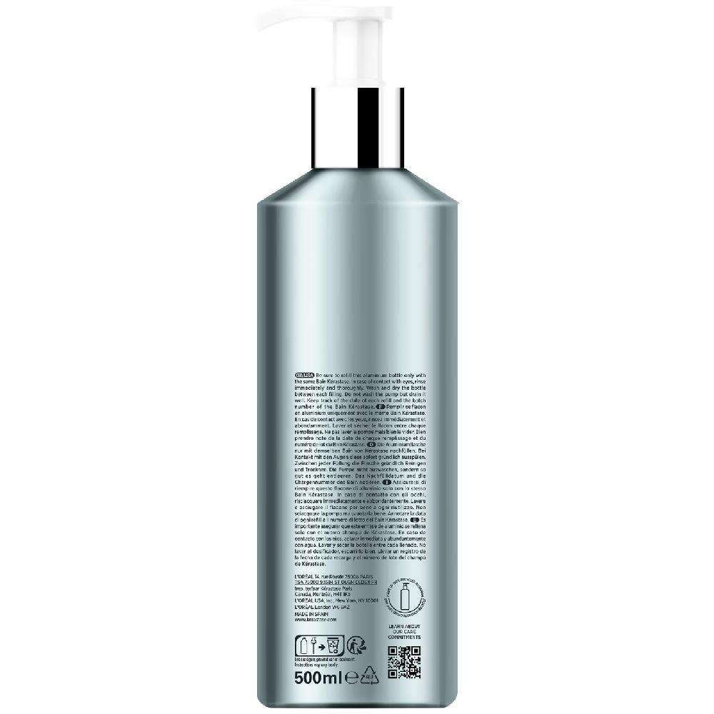 Lookfantastic Kérastase Bain Force Architecte Refillable Aluminium Bottle
