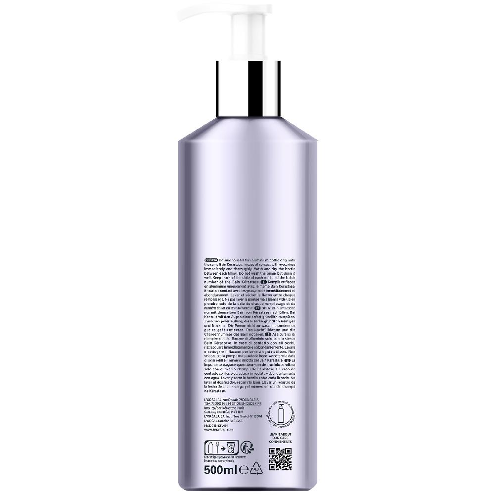 Lookfantastic Kérastase Bain Lumiere Refillable Aluminium Bottle