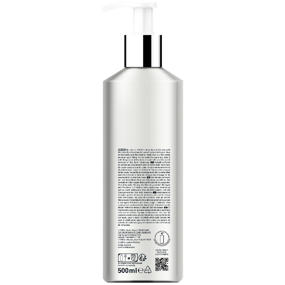 Lookfantastic Kérastase Bain Satin 2 Refillable Aluminium Bottle