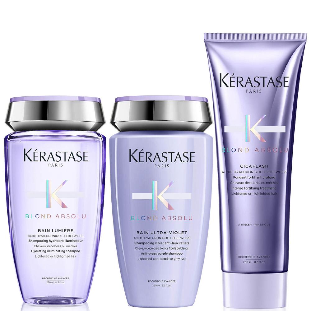 lookfantastic Kérastase Blond Absolu Shine Strength and Neutralising Trio