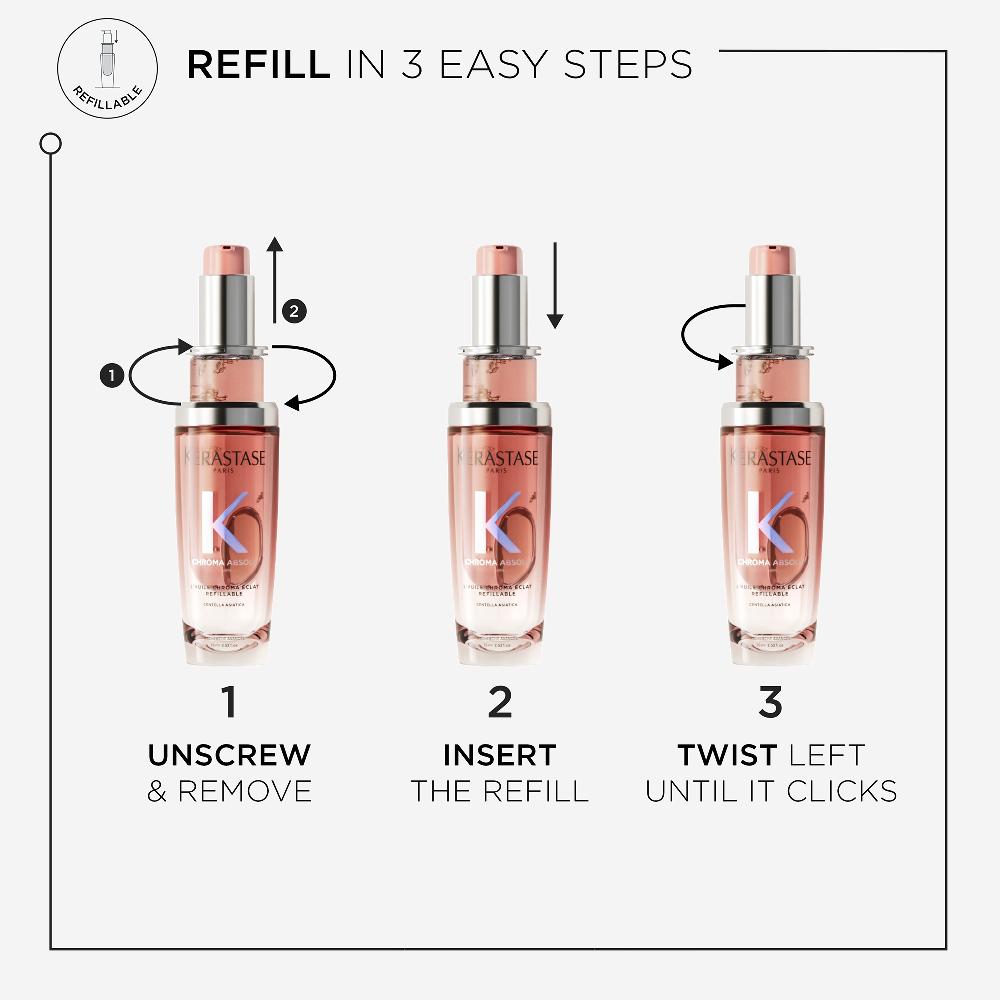 Lookfantastic Kérastase Chroma Absolu Huile Cicagloss Refill 75ml