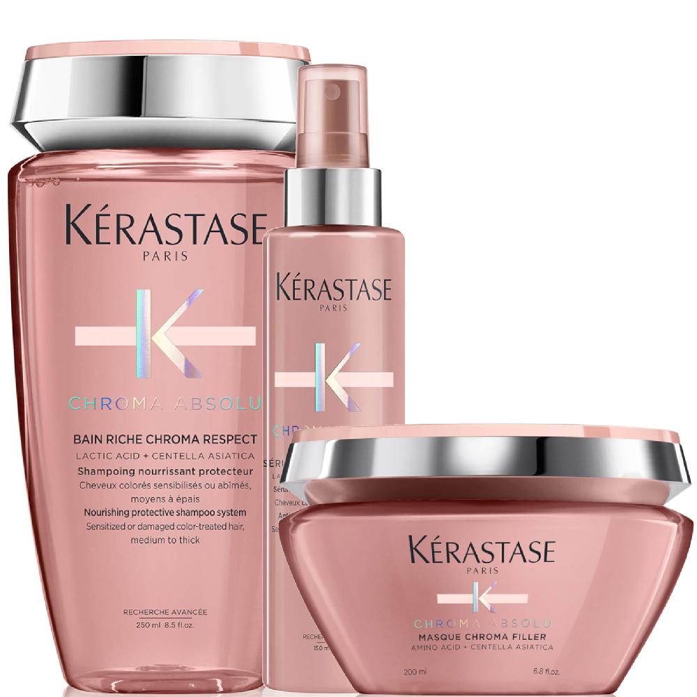 lookfantastic Kérastase Chroma Absolu Trio - Medium to Thick Hair