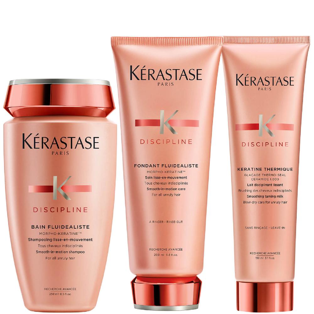 lookfantastic Kérastase Discipline 3 Step Smoothing Anti-Frizz Routine
