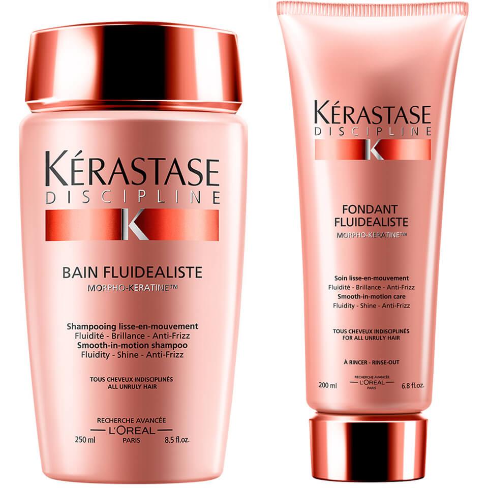 lookfantastic Kérastase Discipline Bain Fluidealiste (250 ml) and Fondant Fluidealiste (200 ml)