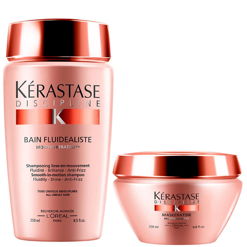 lookfantastic Kérastase Discipline Bain Fluidealiste (250ml) und Maskeratine (200ml)