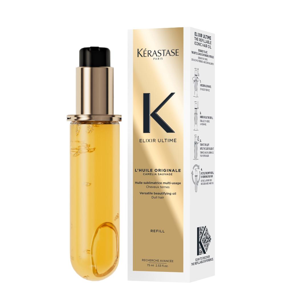lookfantastic Kérastase Elixir Ultime L'Huile Originale Haaröl 75 ml Nachfüllpackung