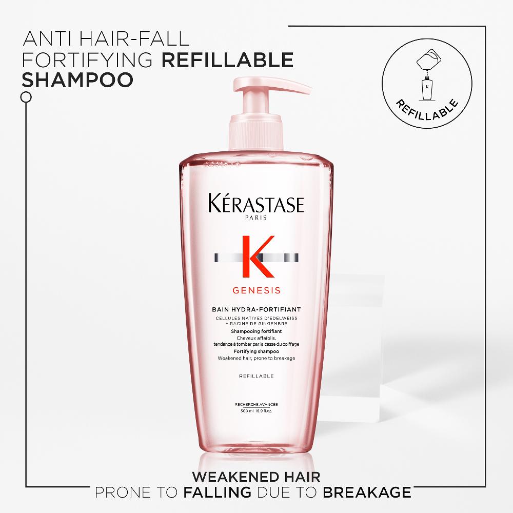 Lookfantastic Kérastase Genesis Bain Hydra Fortifiant Shampoo 500ml