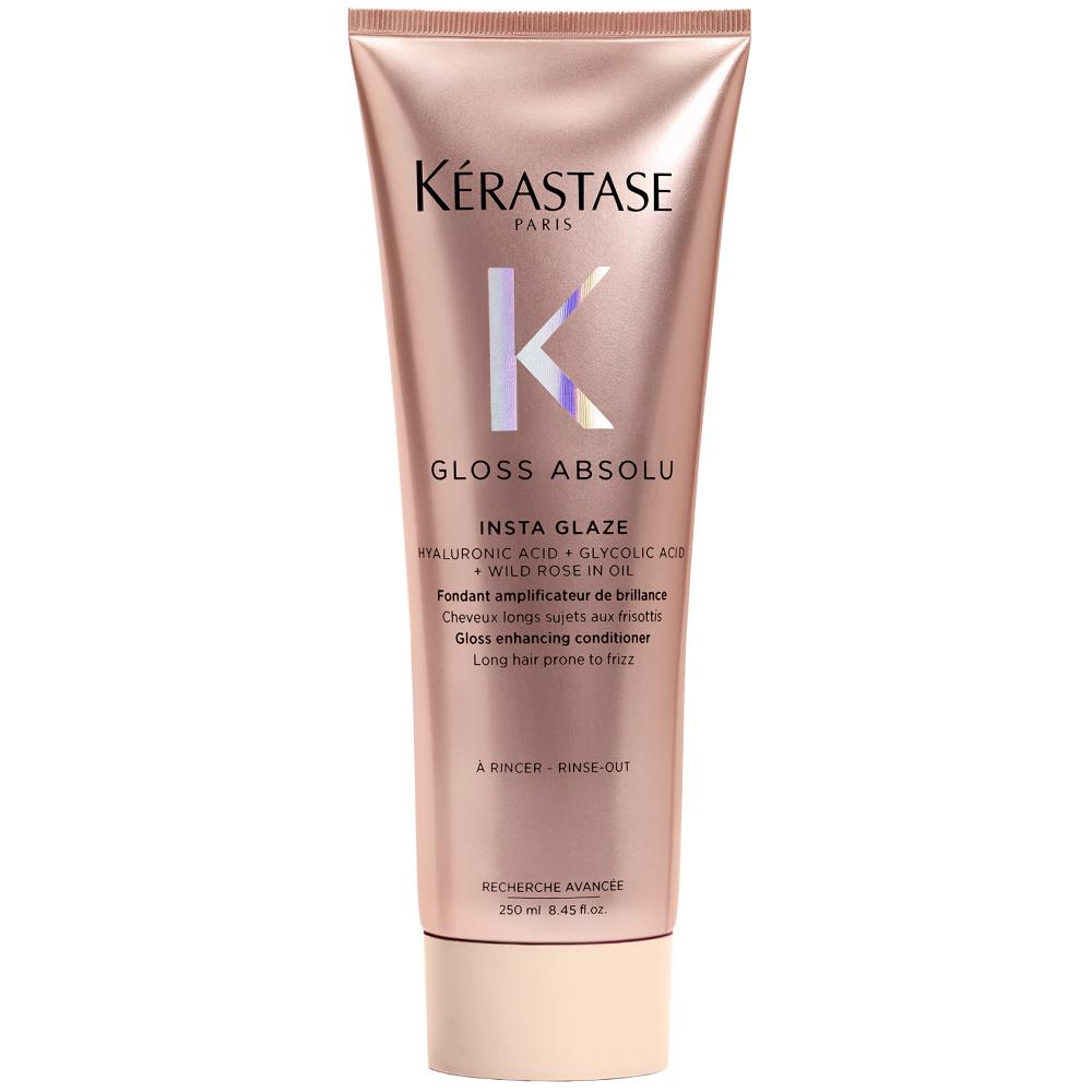 lookfantastic Kérastase Gloss Absolu Conditioner with Glycolic Acid Hyaluronic Acid and Wild Rose in Oil 250ml
