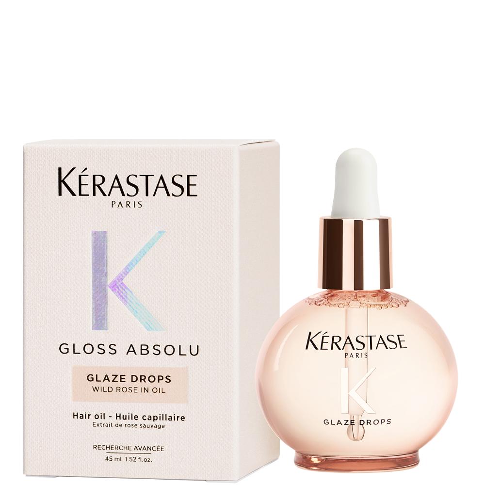 lookfantastic Kérastase Gloss Absolu Glaze Drops Hair Oil with Wild Rose 45ml