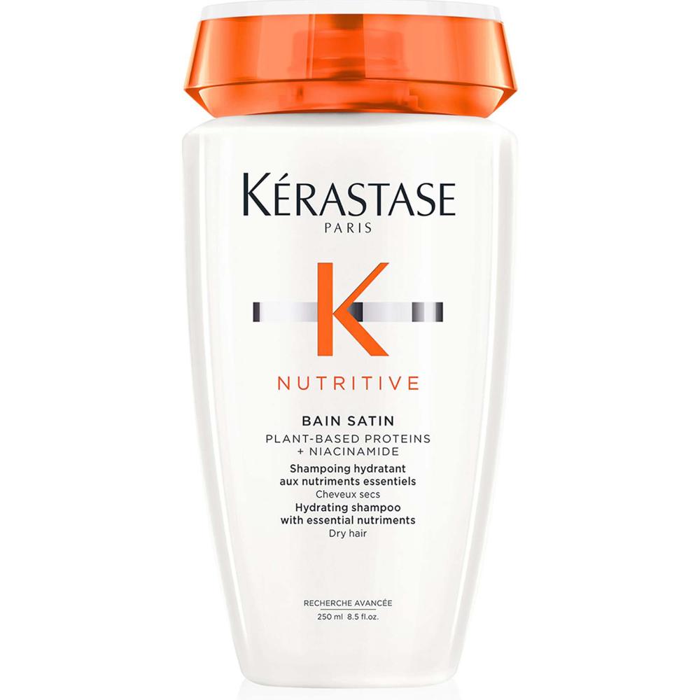 lookfantastic Kérastase Nutritive Bain Satin Feuchtigkeitsspendendes Shampoo für Trockenes Haar 250 ml