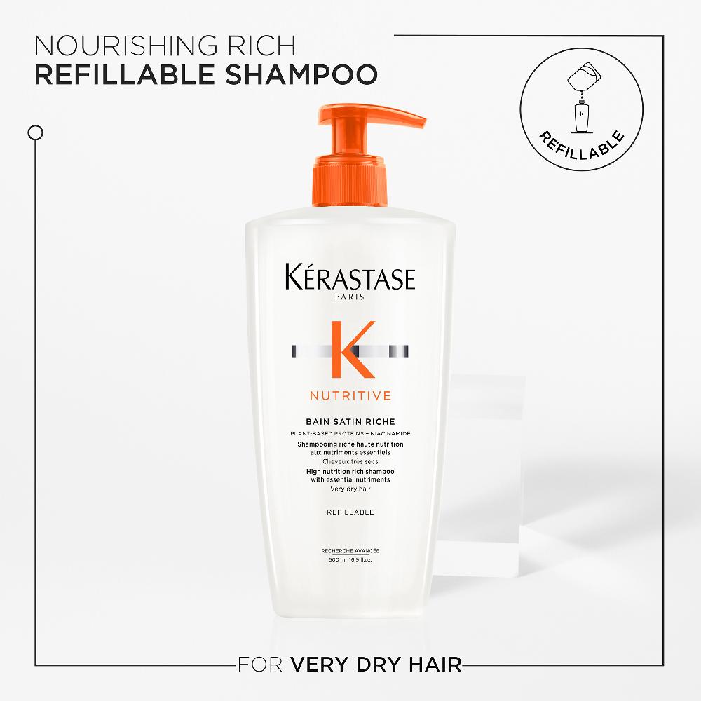 Lookfantastic Kérastase Nutritive Bain Satin Riche 500ml