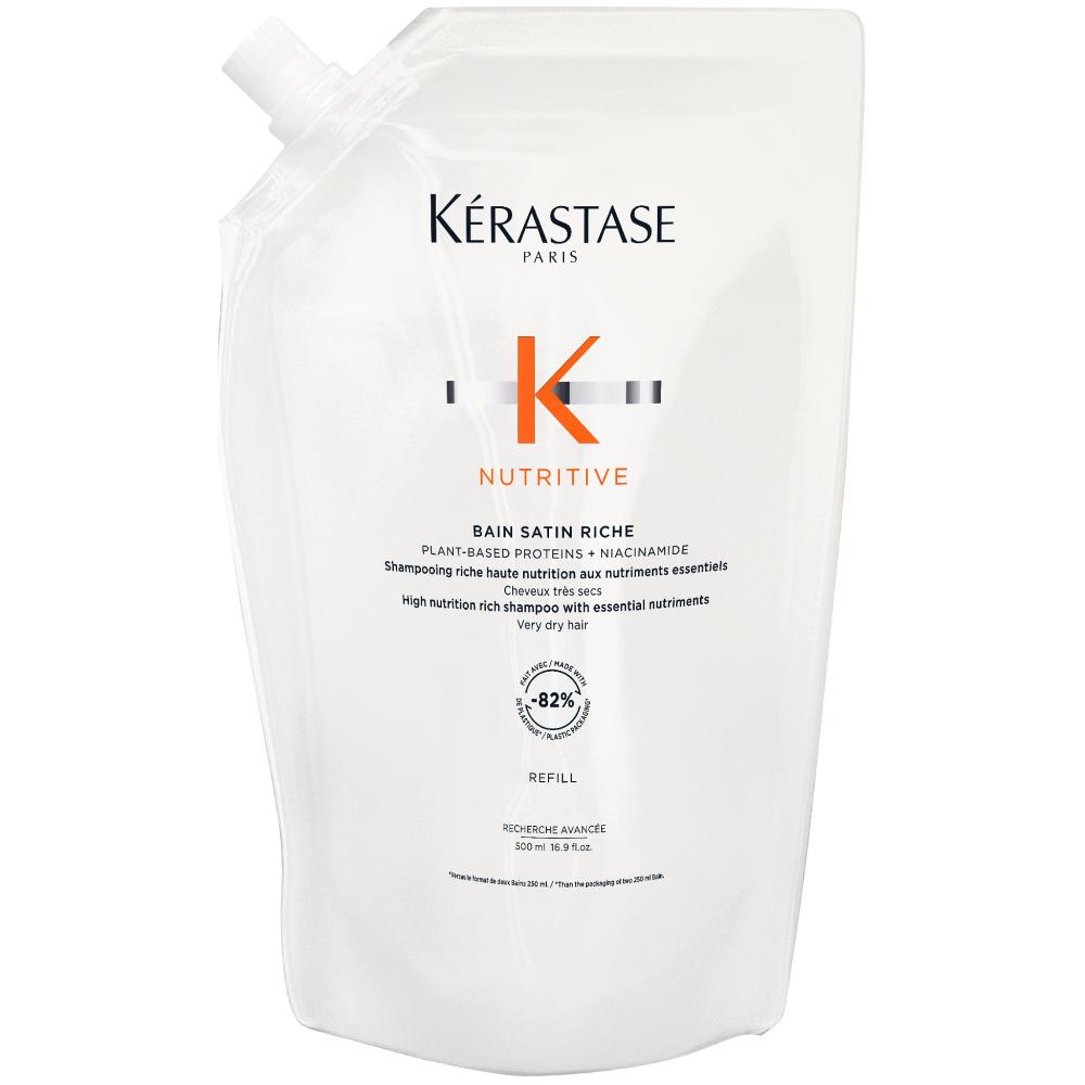 lookfantastic Kérastase Nutritive Bain Satin Riche Refill 500ml