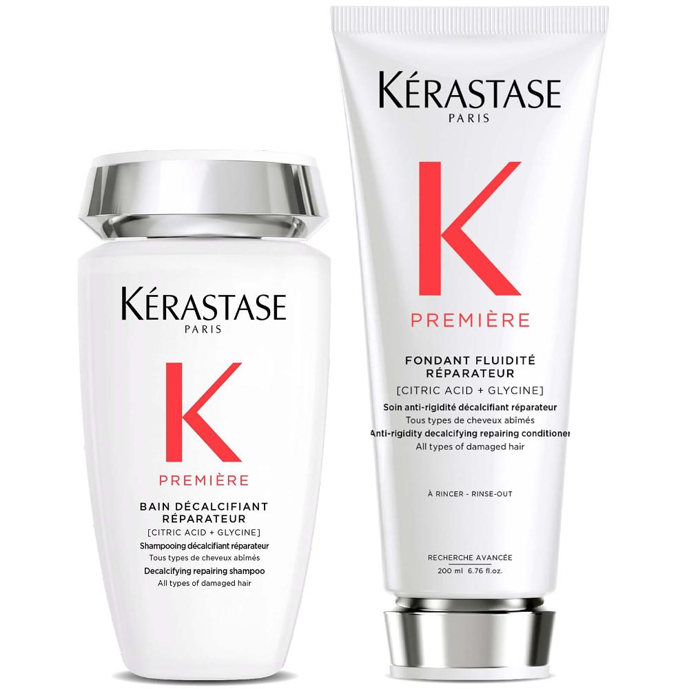 lookfantastic Kérastase Première Decalcifying Repairing Shampoo and Conditioner Duo for Damaged Hair with Pure Citric Acid and Glycine