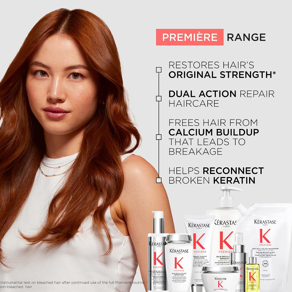 Lookfantastic Kérastase Première Shampoo Decalcifying & Repairing Refill Pouch For Damaged Hair With Pure Citric Acid And Glycine 500ml