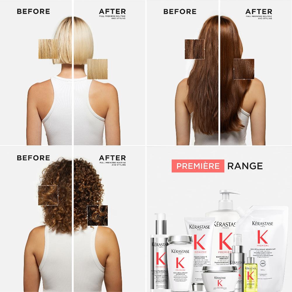 Lookfantastic Kérastase Première Shampoo Decalcifying & Repairing Refill Pouch For Damaged Hair With Pure Citric Acid And Glycine 500ml