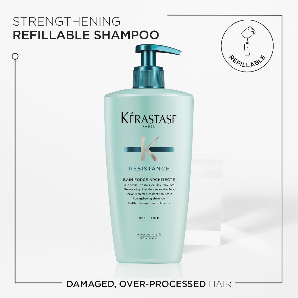 Lookfantastic Kérastase Resistance Bain Force Architecte (500ml)