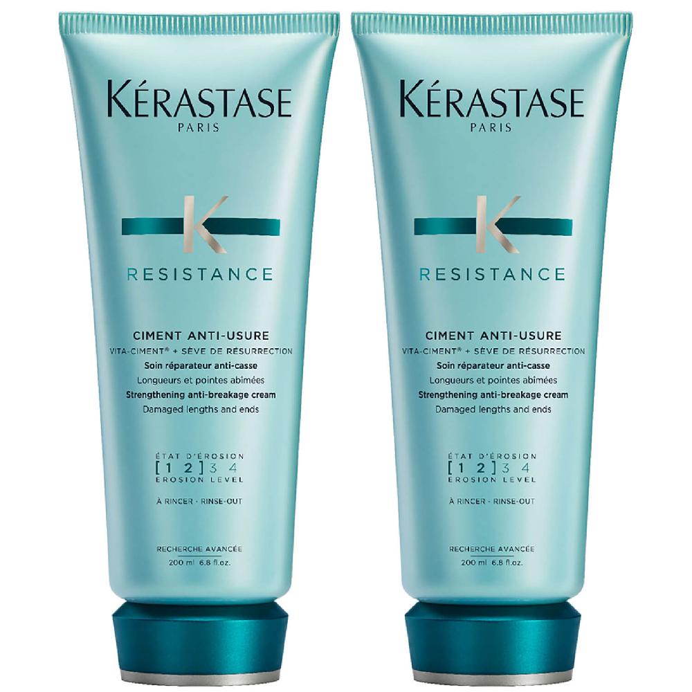 lookfantastic Kérastase Resistance Ciment Anti-Usure – Vita Ciment Advance (200 ml) Duo
