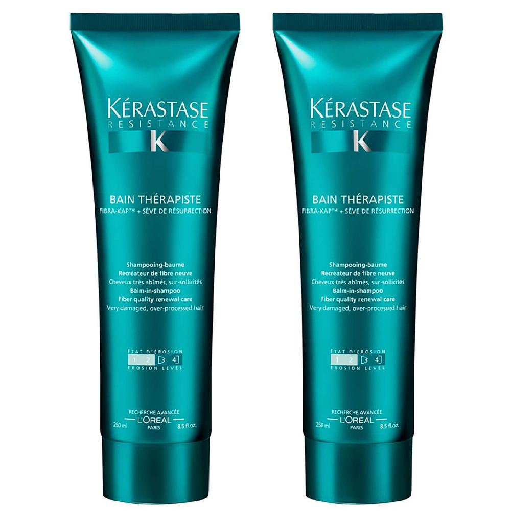 lookfantastic Kérastase Resistance Therapiste Bain 250 ml Duo