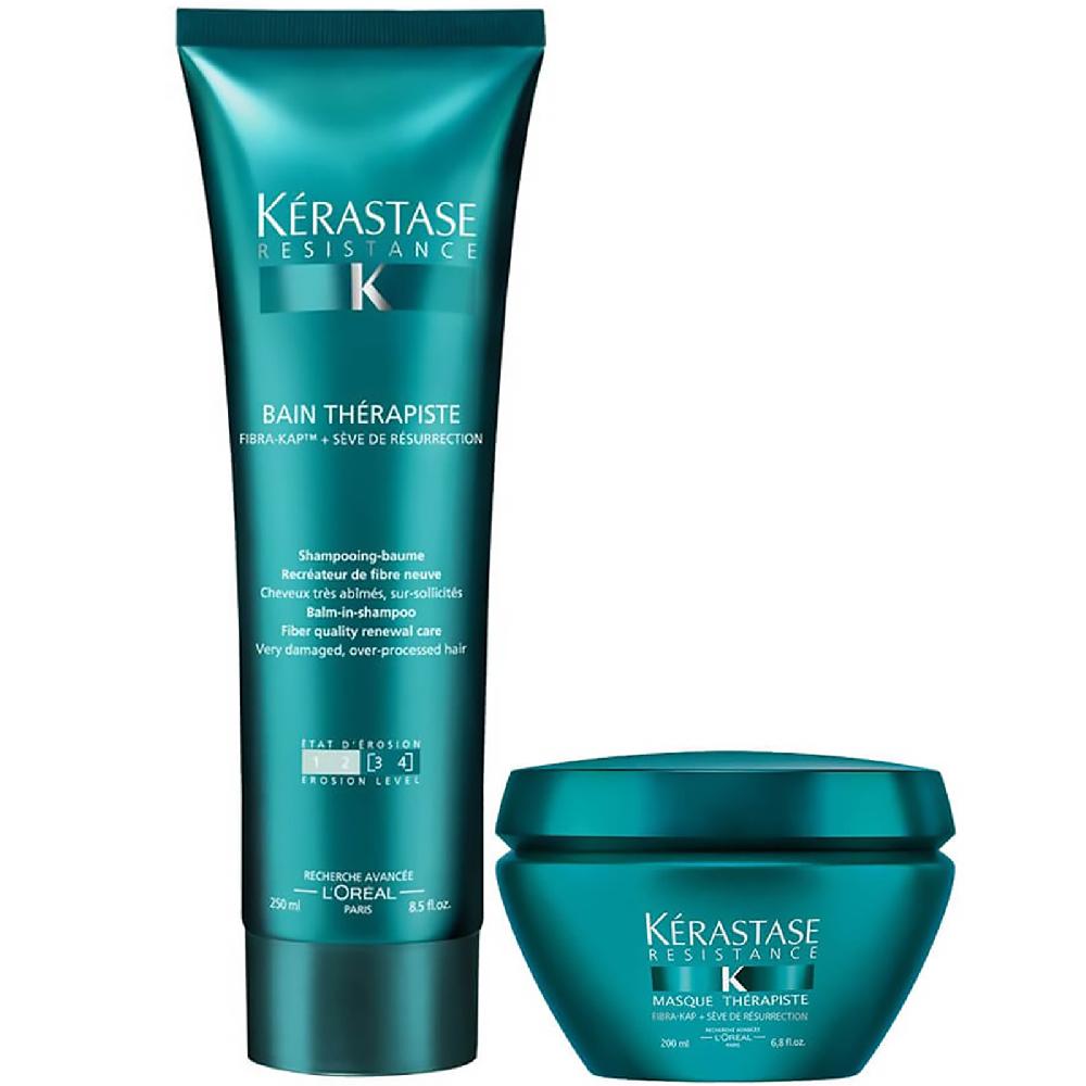 lookfantastic Kérastase Resistance Therapiste Shampoo und Maske Duo