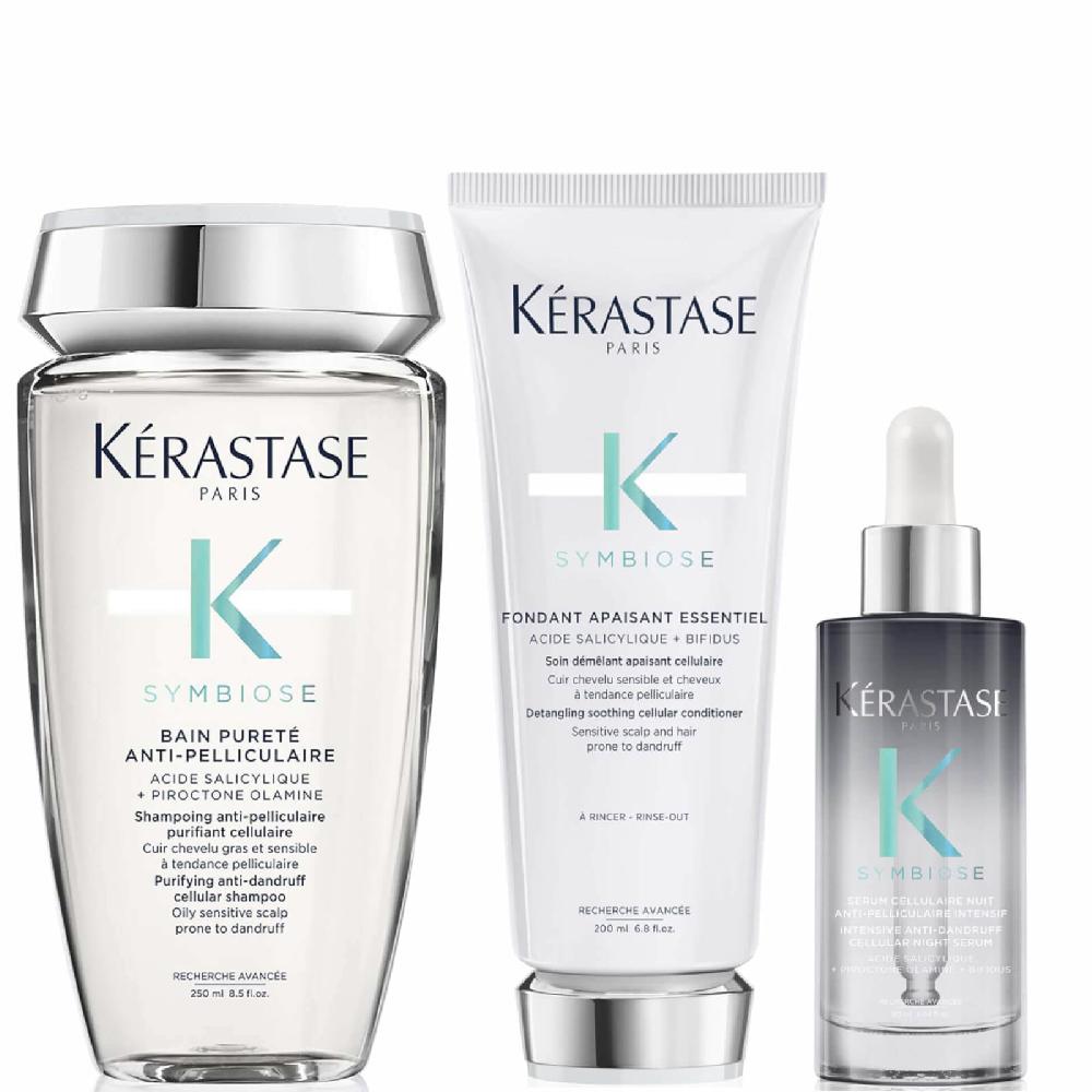 lookfantastic Kérastase Symbiose 3 Step Anti-Dandruff System for Oily Scalps