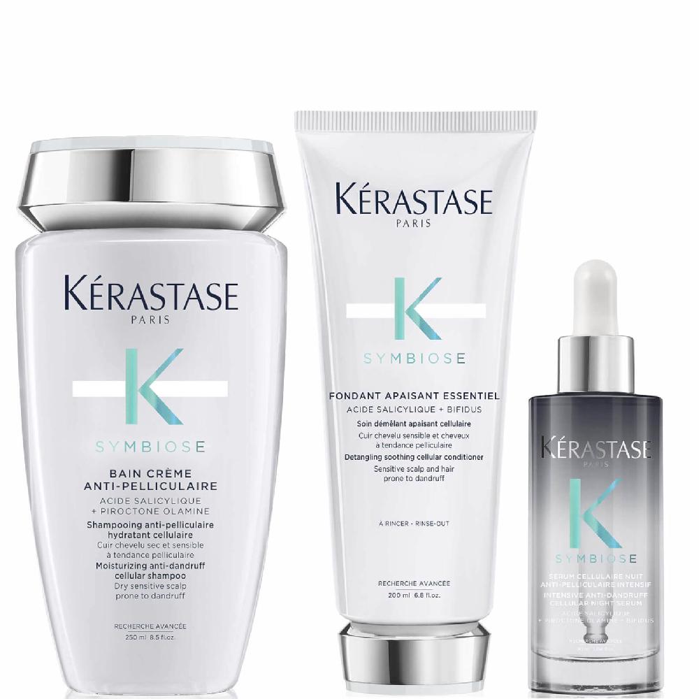 lookfantastic Kérastase Symbiose 3 Step Anti-Dandruff System for Dry Scalps