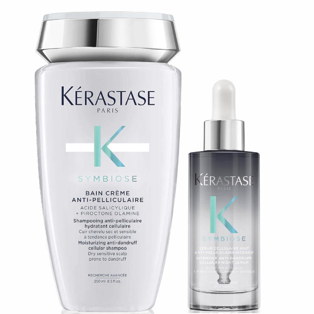 lookfantastic Kérastase Symbiose Anti-Dandruff Cleanse and Treat Duo for Dry Scalps