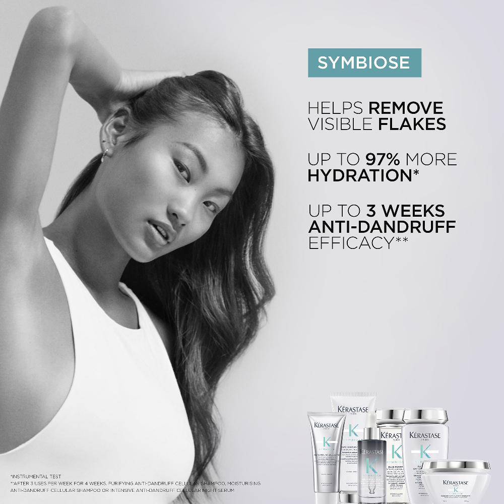 Lookfantastic Kérastase Symbiose Mikropeeling-Zellbehandlung Für Empfindliche Zu Schuppen Neigende Kopfhaut 200 ml