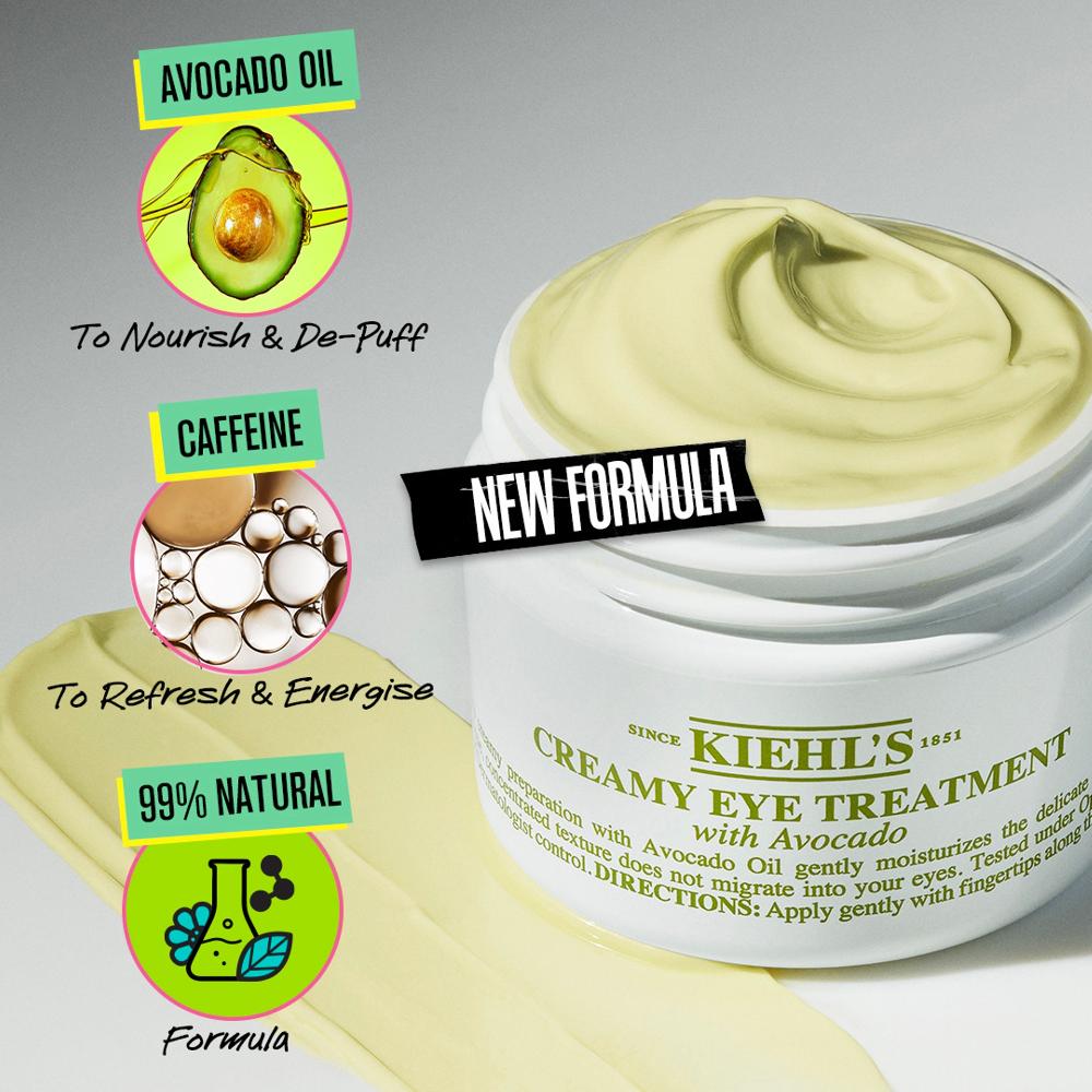 Lookfantastic Kiehl's Creamy Augenpflege Mit Avocado - 14g