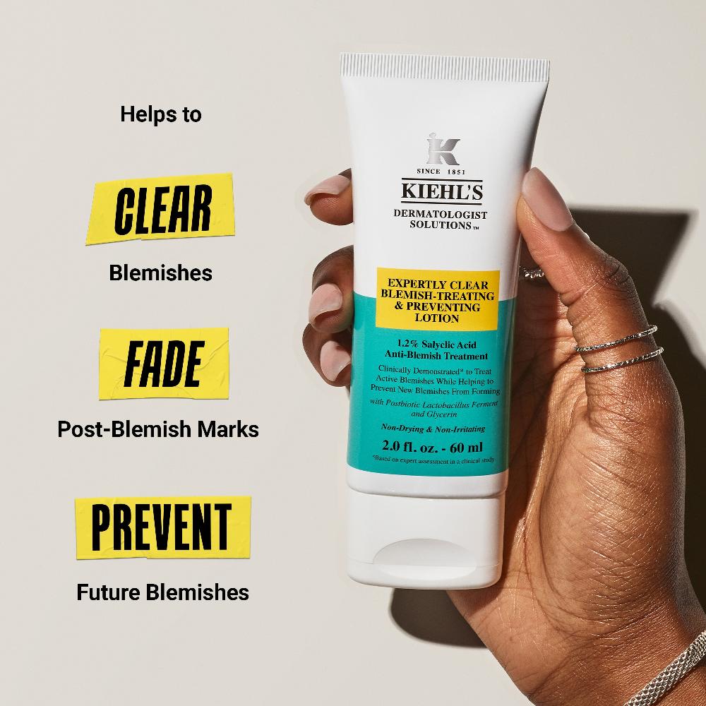 Lookfantastic Kiehl's Expertly Clear Lotion Zur Beseitigung Und Vorbeugung Von Hautunreinheiten 60 ml