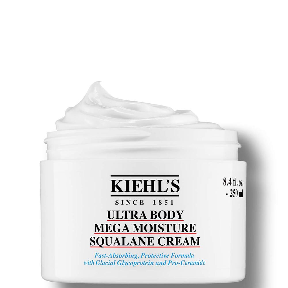 lookfantastic Kiehl's Ultra Body Mega Moisture Squalane Cream 250ml