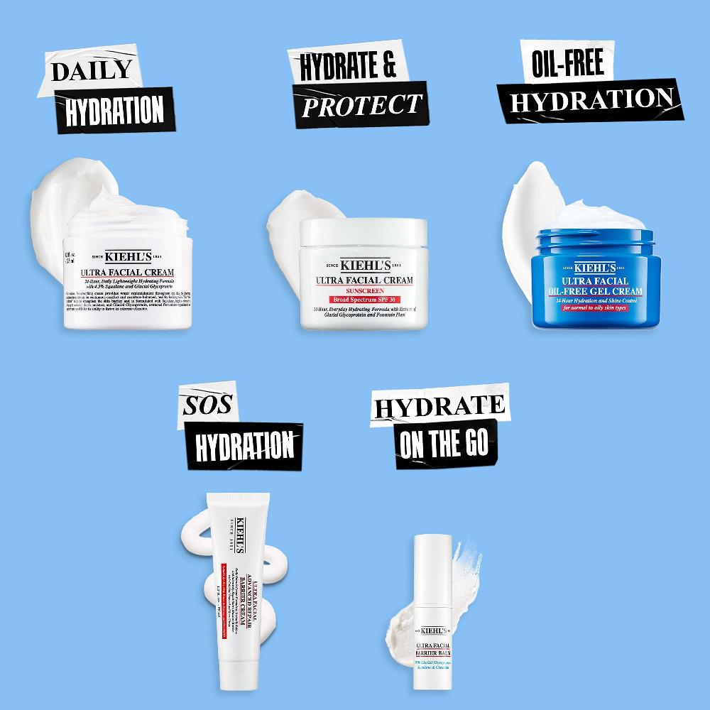Lookfantastic Kiehl's Ultra Gesichtscreme Ohne Öl Nachfüllbeutel 150 ml