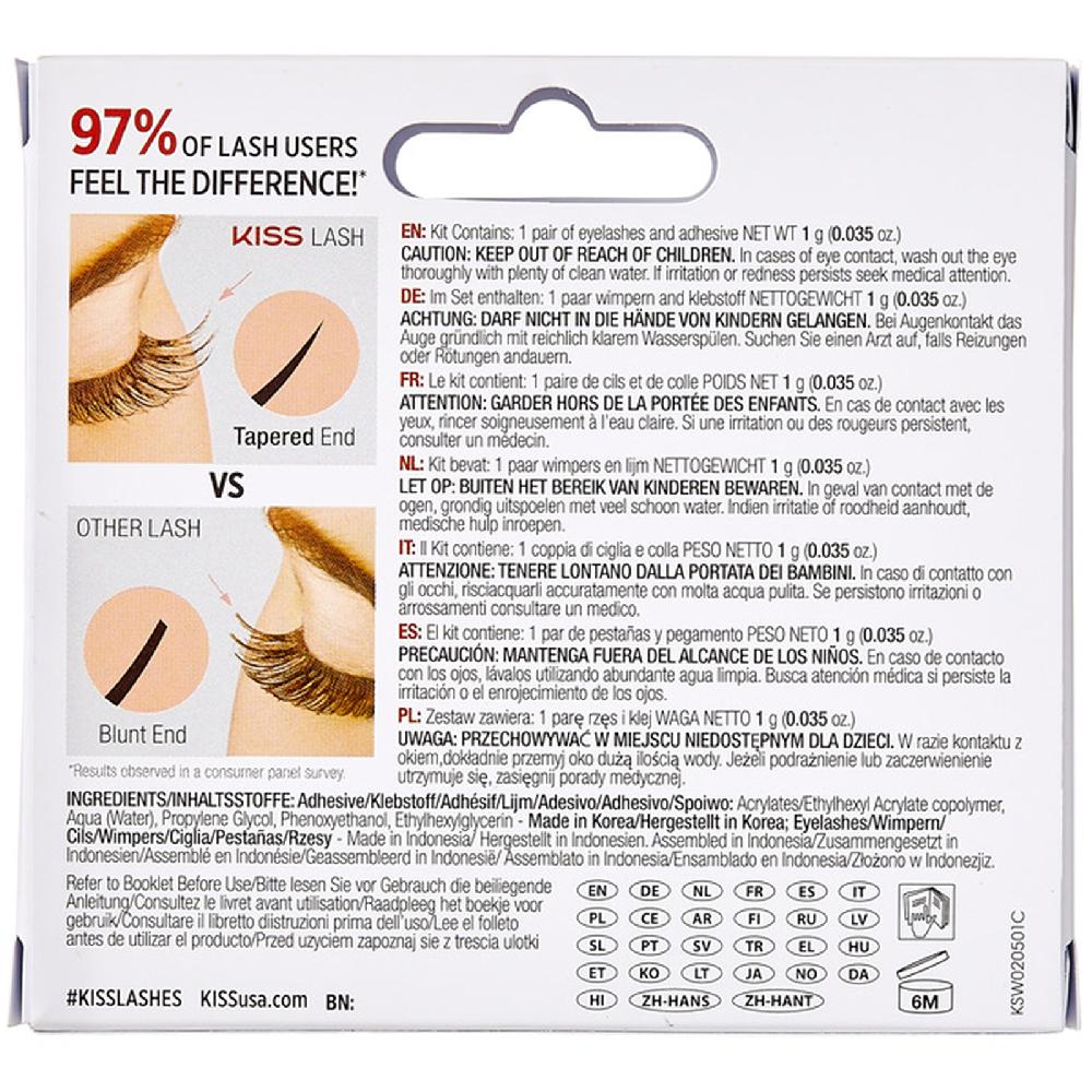 Lookfantastic KISS So Wispy Wimpern (verschiedene Optionen) - Option: 02