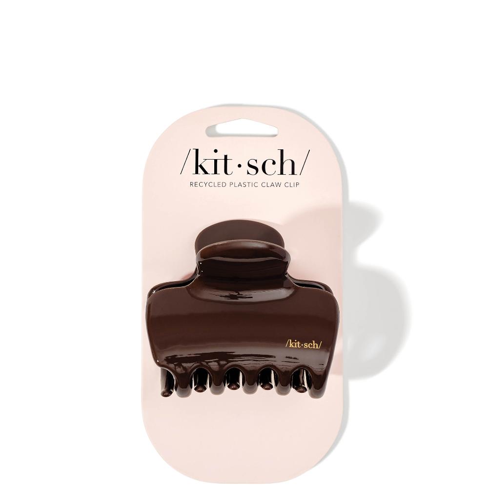 lookfantastic Kitsch Recycled Plastic Puffy Claw Clip - Chocolate 20g