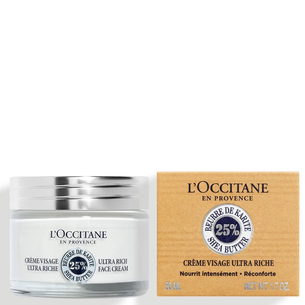 Lookfantastic L'OCCITANE Sheabutter Ultra Riche Gesichtscreme 50ml
