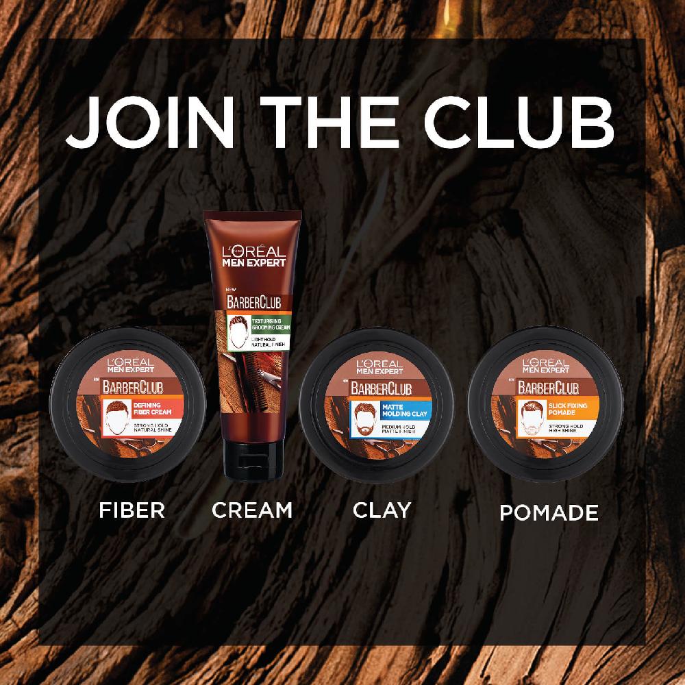 Lookfantastic L'Oreal Men Expert Barber Club Messy Clay 75 ml