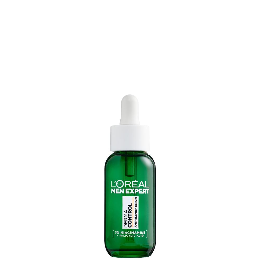 lookfantastic L'Oréal Men Expert Derma Control Anti-Blemish Serum with 3% Niacinamide + Salicylic acid 30ml