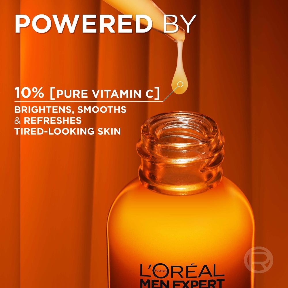 Lookfantastic L'Oréal Men Expert Hydra Energetic 10 % Reines Vitamin C-Serum 30 ml