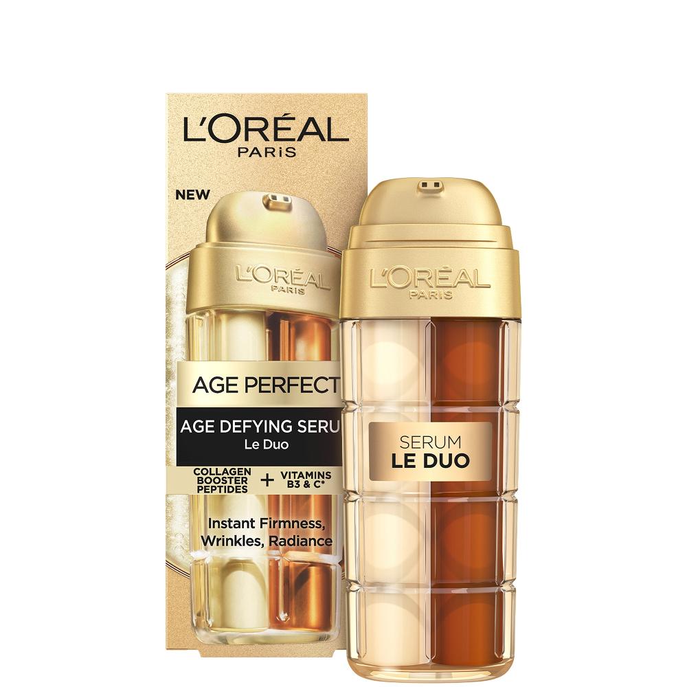 Lookfantastic L'Oréal Paris Age Perfect Serum Le Duo with Collagen Peptides 30ml