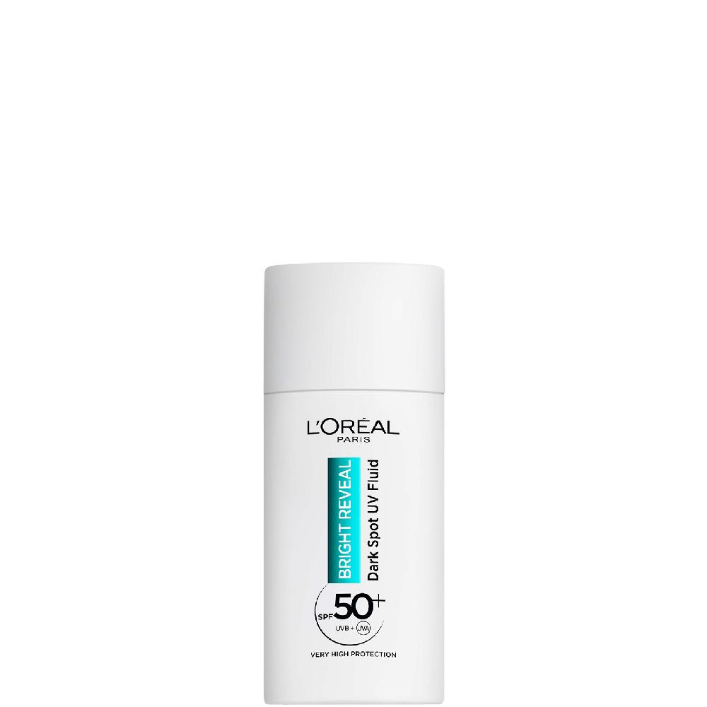 lookfantastic L'Oréal Paris Bright Reveal Dunkle Flecken UV-Fluid LSF 50+ mit Nicotinamid 50 ml